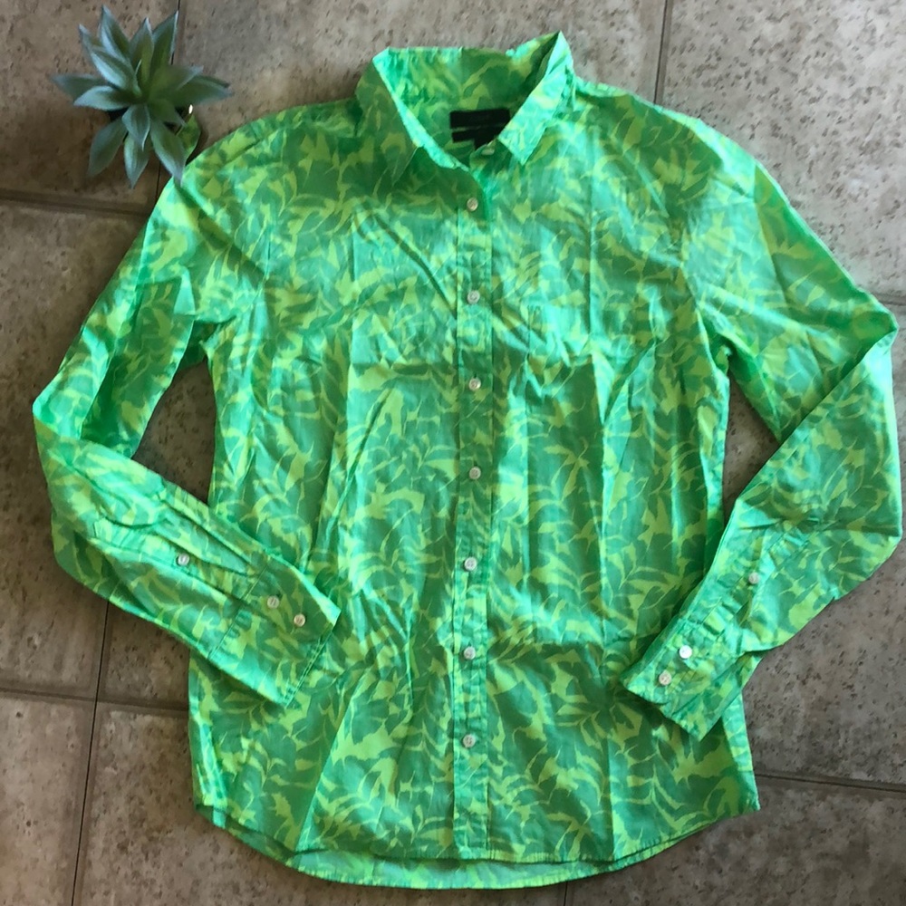 J.CREW Boy-fit popover shirt, size 4